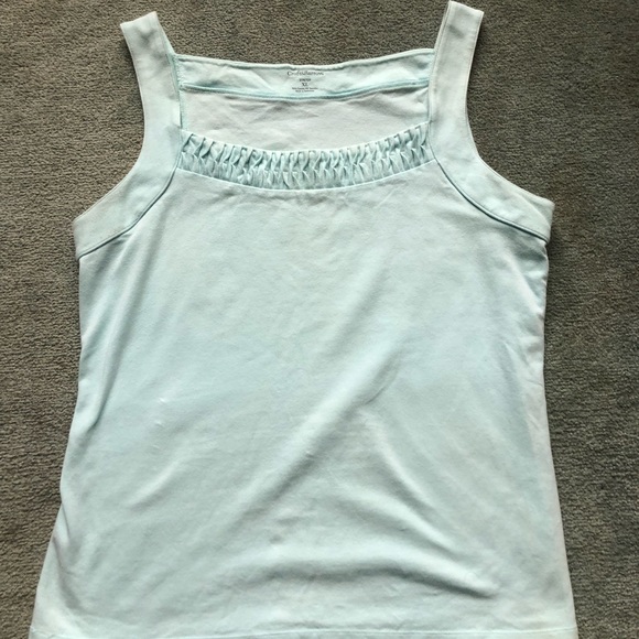 Croft&Barrow light blue tank top size XL - Picture 1 of 4